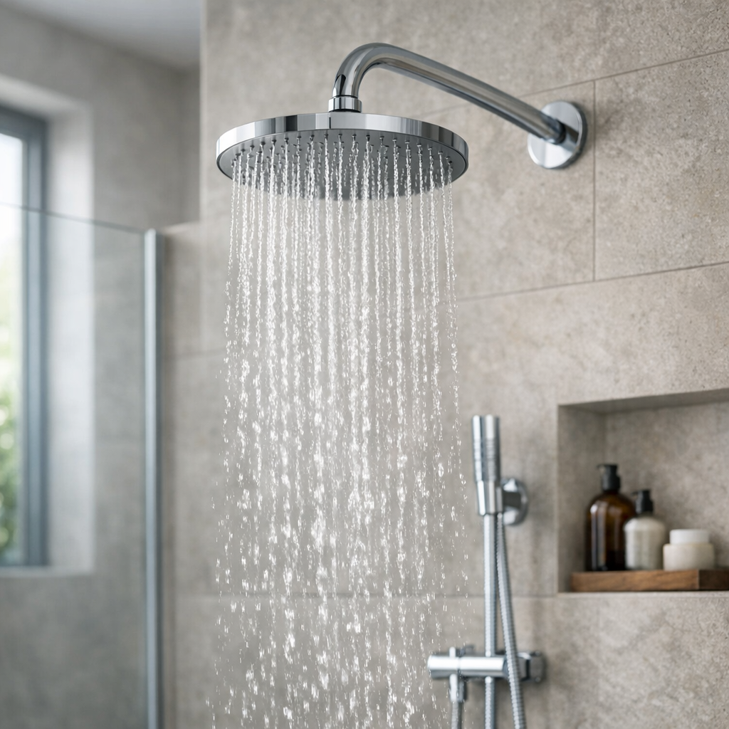 La consommation d’une douche : litres, débit et durée