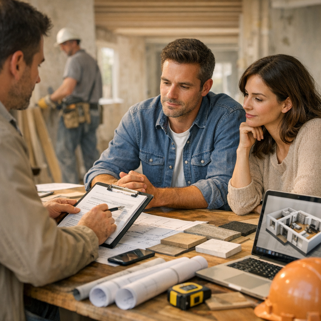 Faire appel à un courtier en rénovation : avantages, limites et montant moyen des chantiers
