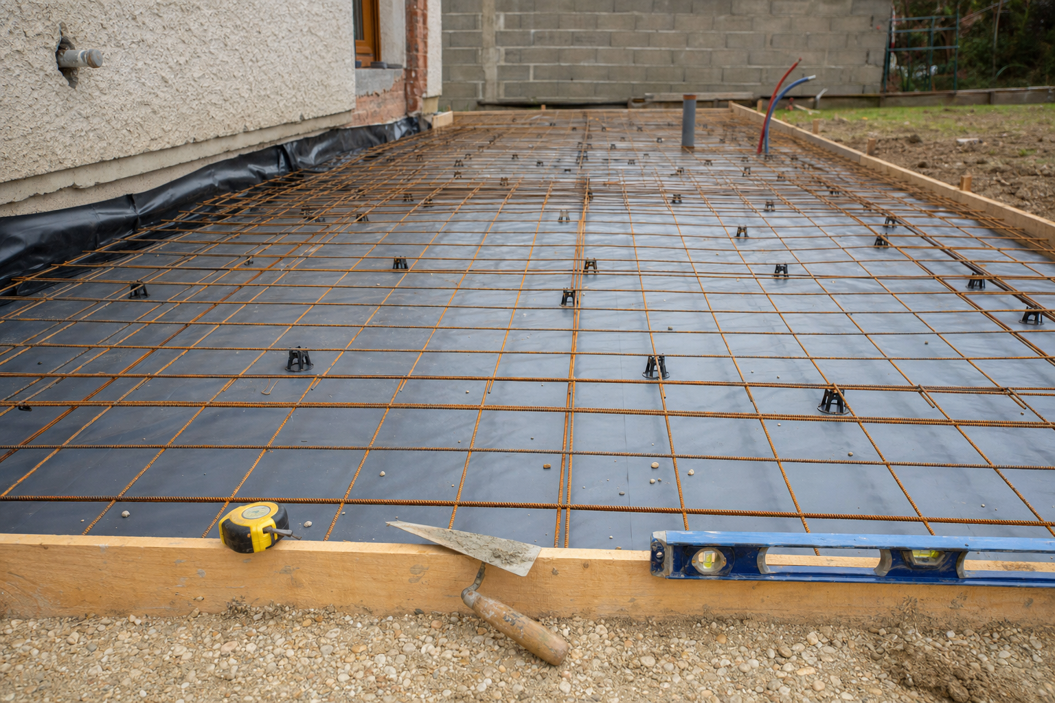 Quand faut-il prévoir le ferraillage d’une dalle béton ?
