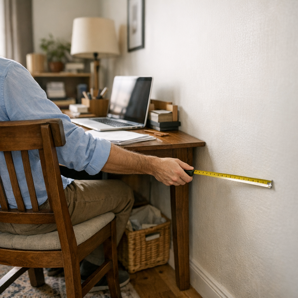 L’erreur la plus fréquente : mesurer le mur au lieu de penser circulation et usage