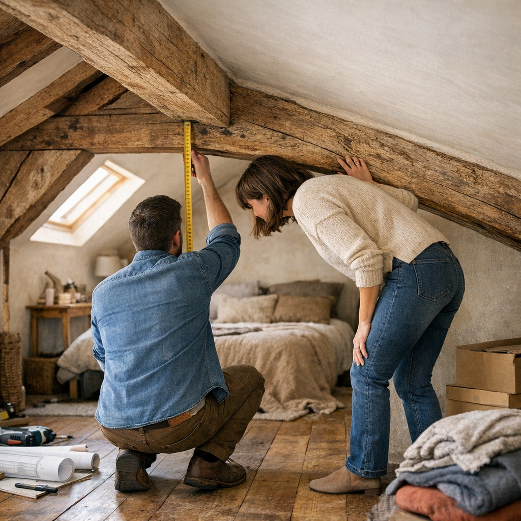Quand un logement ancien ou des combles ont des zones à 1,80 m, qu’est-ce qui compte réellement ?
