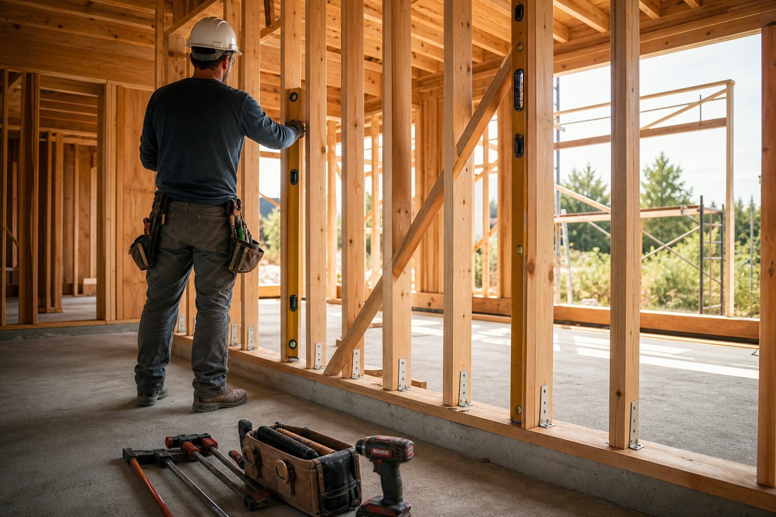 Comment construire un mur à ossature bois : les étapes à sécuriser
