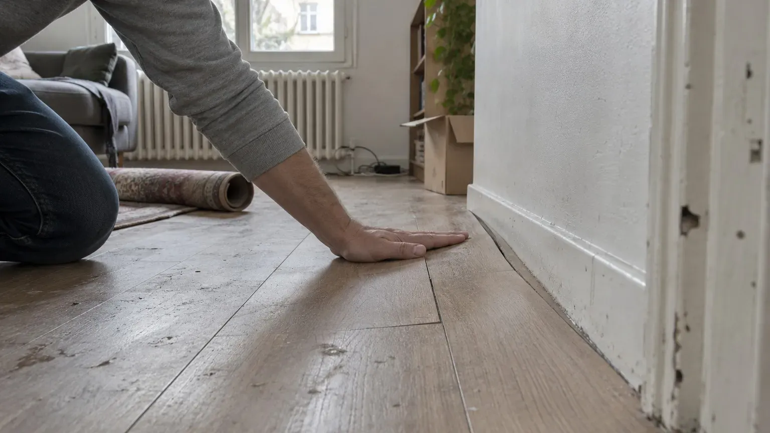 Parquet flottant posé trop serré : pourquoi il peut gondoler au retour du chauffage, et quoi vérifier