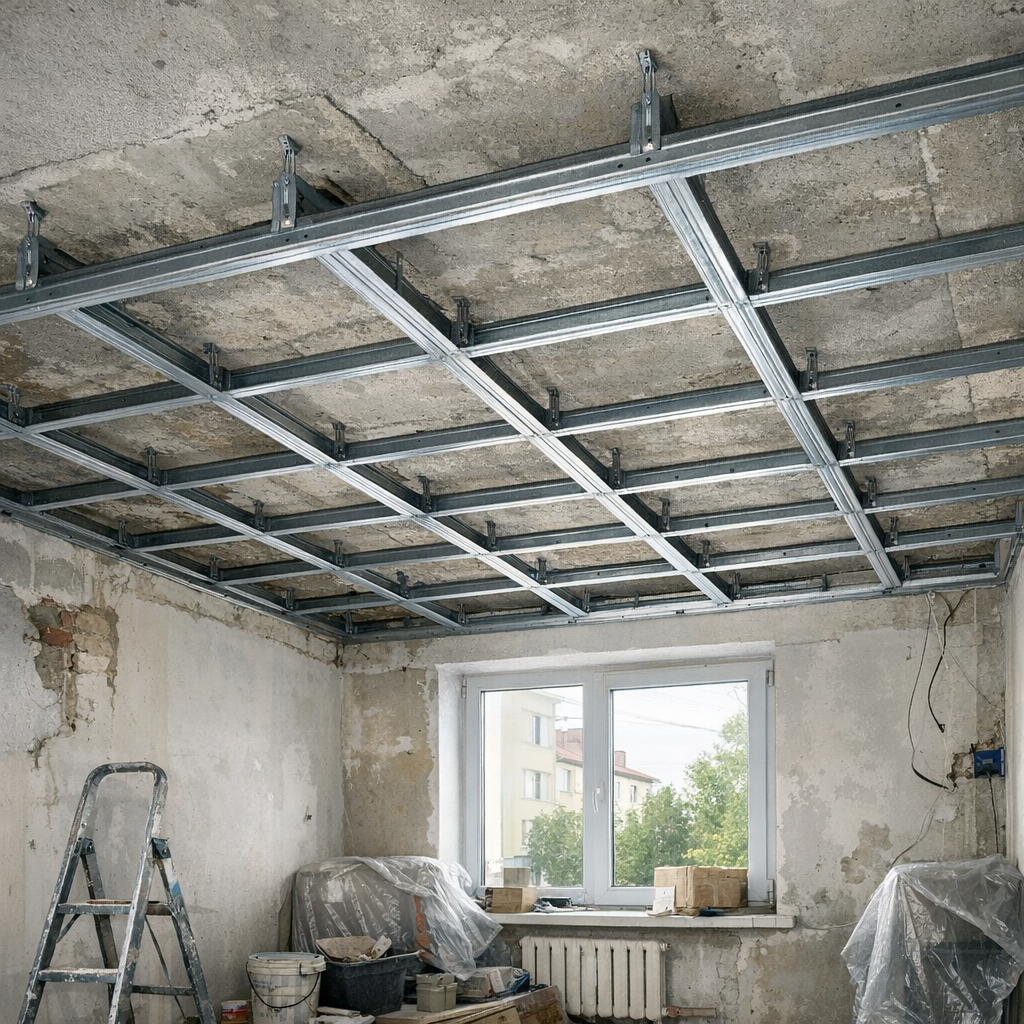 Comment réussir un Plafond placo autoporteur sans erreur