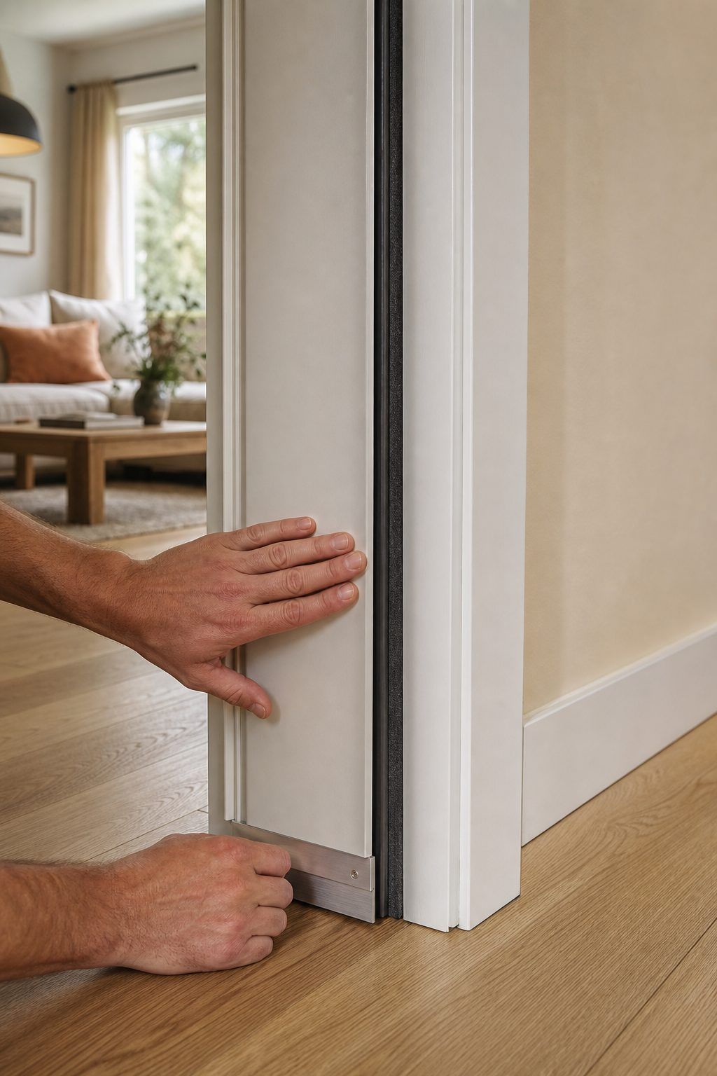 Comment améliorer l'isolation phonique d'une porte intérieure existante ?