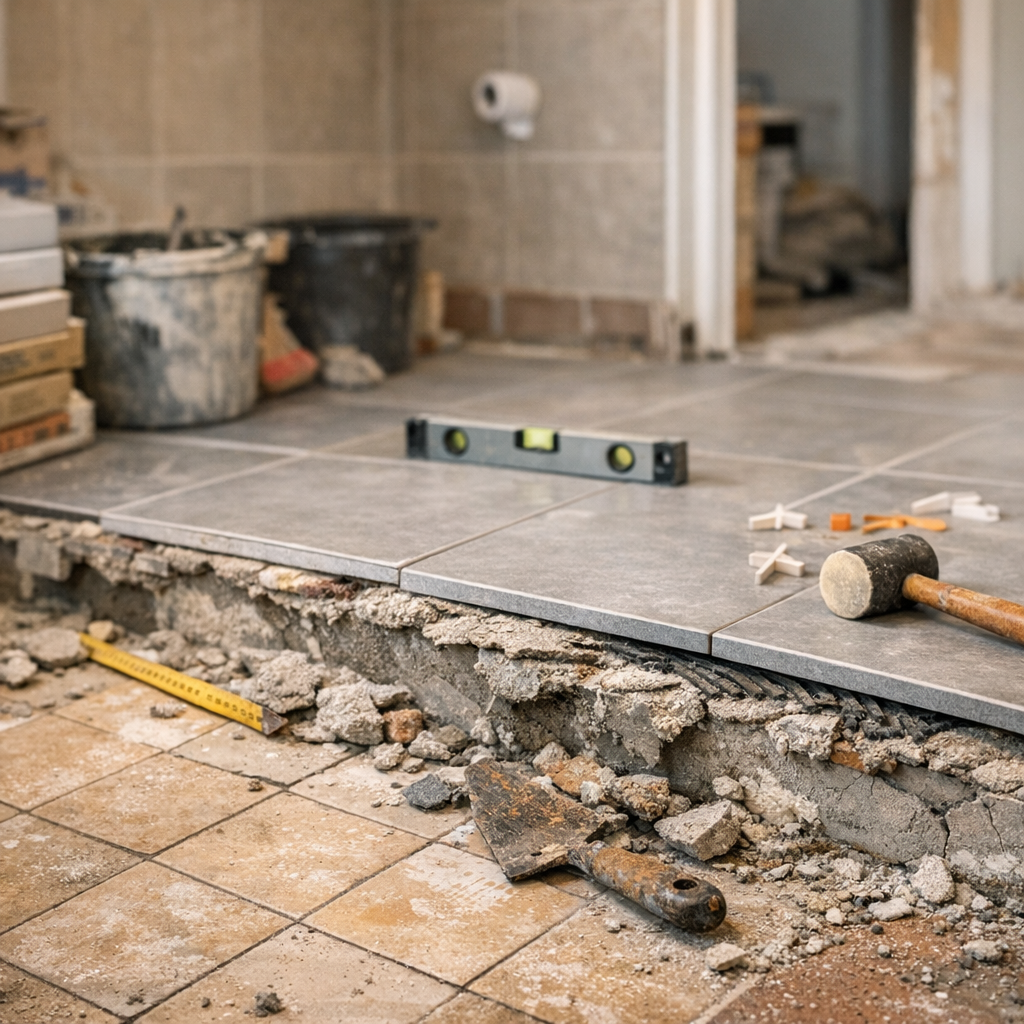 La surépaisseur : le vrai coût caché d’un chantier qui semblait plus simple
