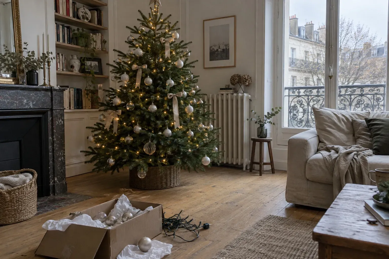 Sapin de Noël 2026 : le blanc perlé remplace le rouge et le vert, ce qui change pour votre décoration