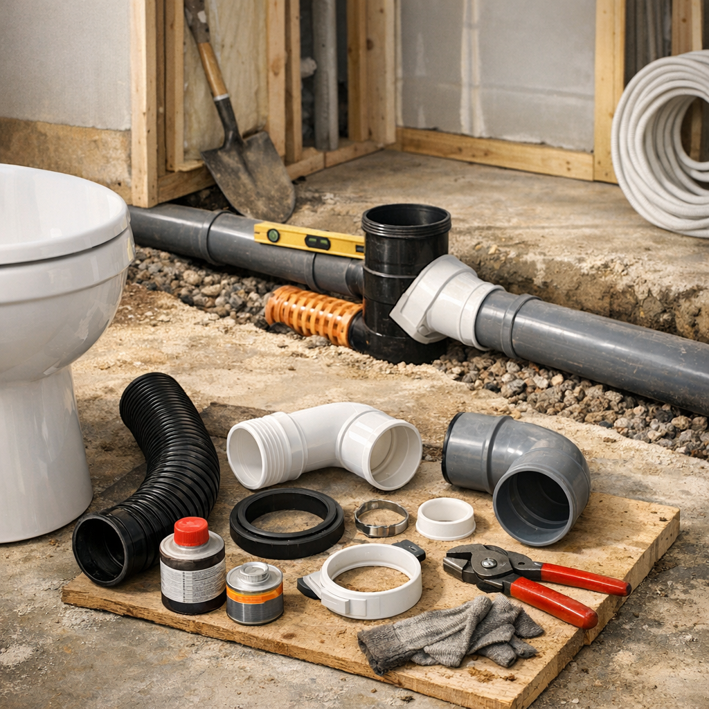 Évacuation WC : les indispensables pour que ça fonctionne correctement sur chantier