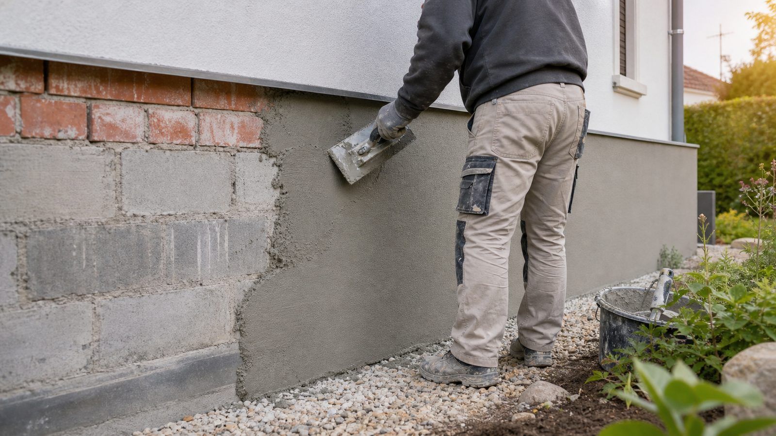 4. Comment faire un enduit de soubassement extérieur durable ?