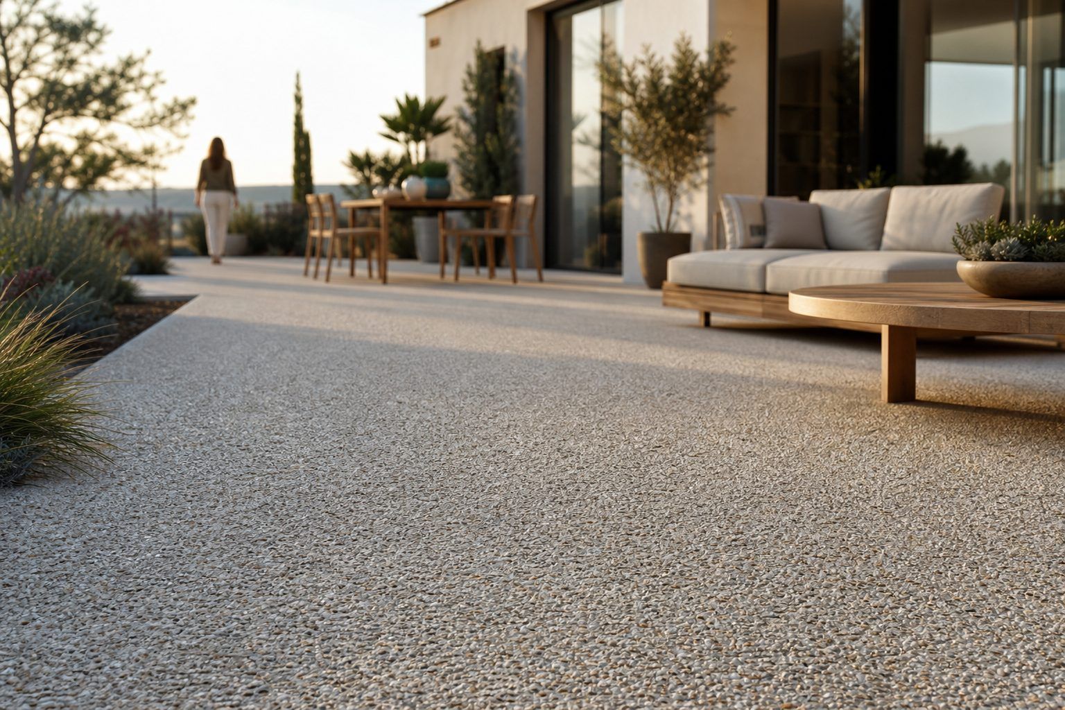 Couleur, devis et défauts : bien choisir son béton désactivé